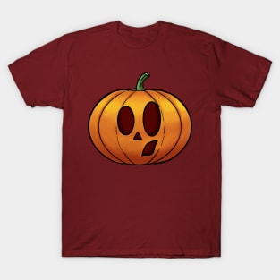 Confused Pumpkin T-Shirt